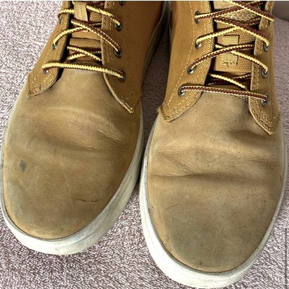 Timberland Tan Lace Up Davis Square Shoes 9.5 main image 11